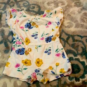 Old Navy toddler floral romper